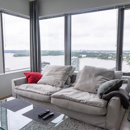 18Th Floor Helsinki High Point 1 Bdr Apartment With City View - Free Garage Parking المظهر الخارجي الصورة