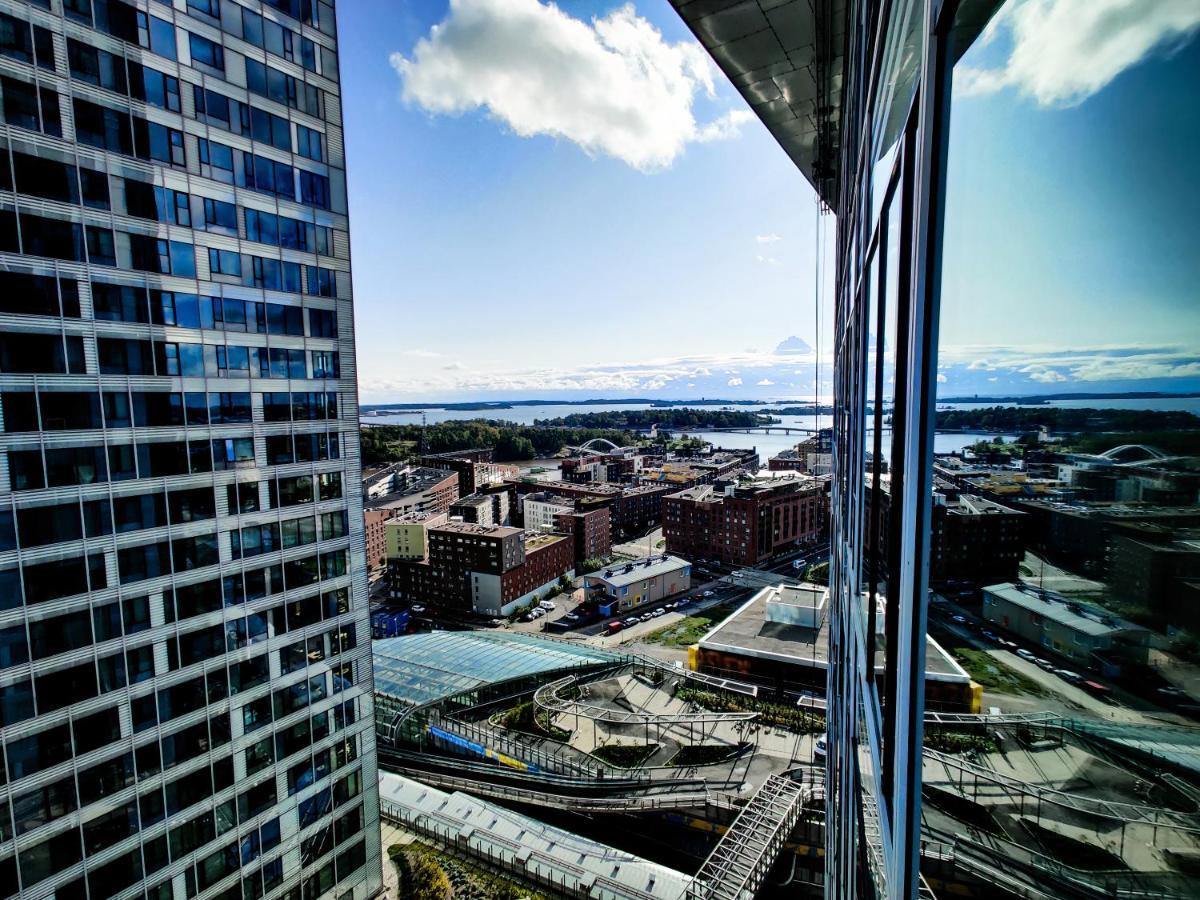 18Th Floor Helsinki High Point 1 Bdr Apartment With City View - Free Garage Parking المظهر الخارجي الصورة