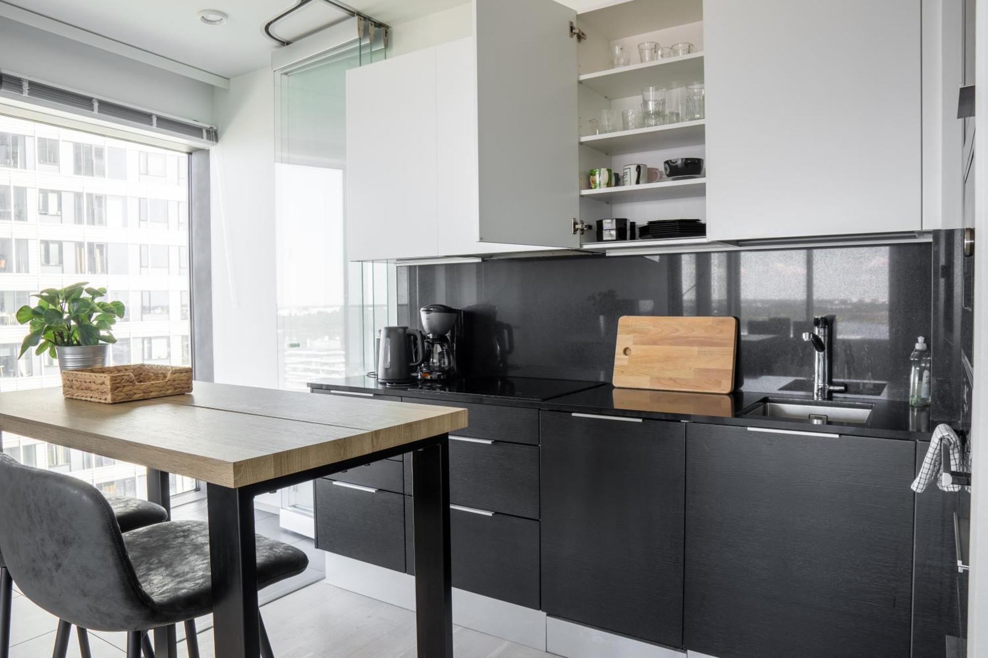 18Th Floor Helsinki High Point 1 Bdr Apartment With City View - Free Garage Parking المظهر الخارجي الصورة