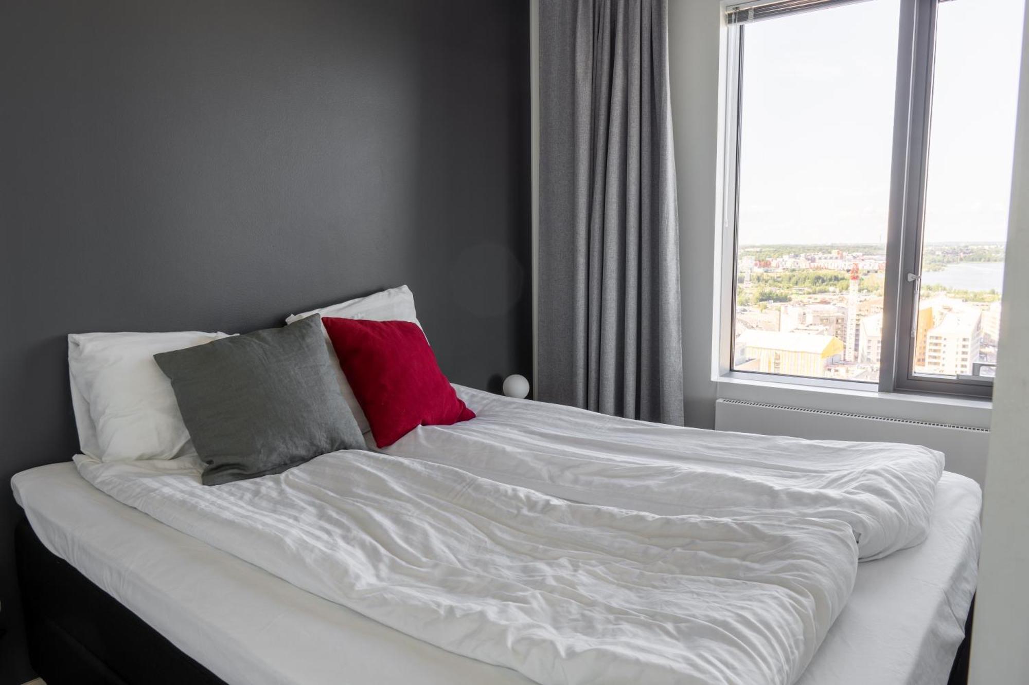 18Th Floor Helsinki High Point 1 Bdr Apartment With City View - Free Garage Parking المظهر الخارجي الصورة