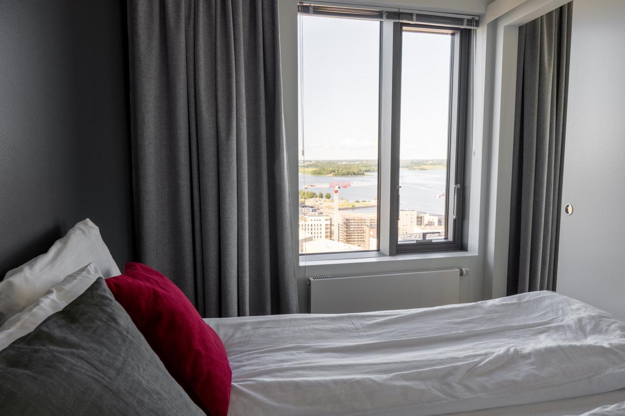 18Th Floor Helsinki High Point 1 Bdr Apartment With City View - Free Garage Parking المظهر الخارجي الصورة