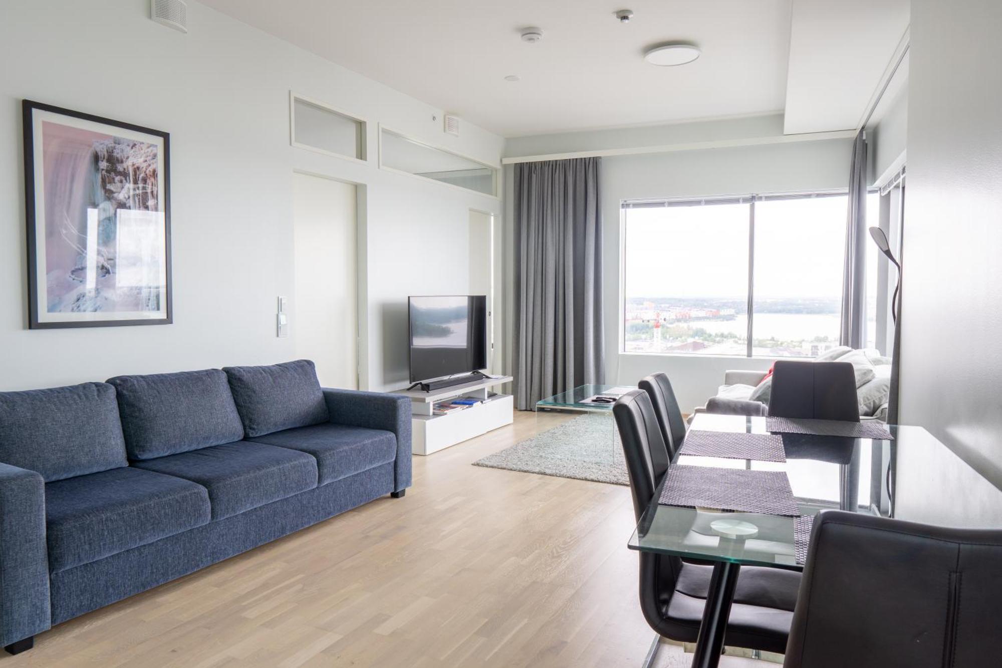 18Th Floor Helsinki High Point 1 Bdr Apartment With City View - Free Garage Parking المظهر الخارجي الصورة